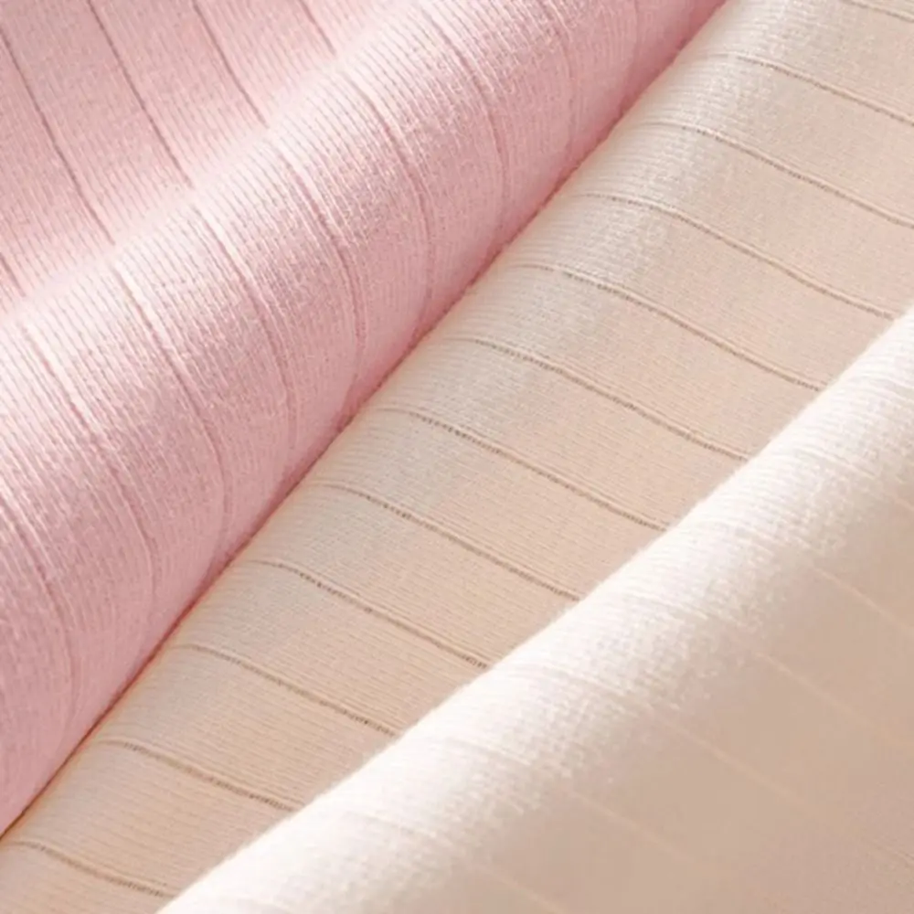 กางเกงชั้นในแบบใช้แล้วทิ้งสำหรับผู้หญิง 5 ชิ้น ไร้รอยต่อ เอวกลาง ผ้าฝ้ายลายทาง แบบเรียบง่าย