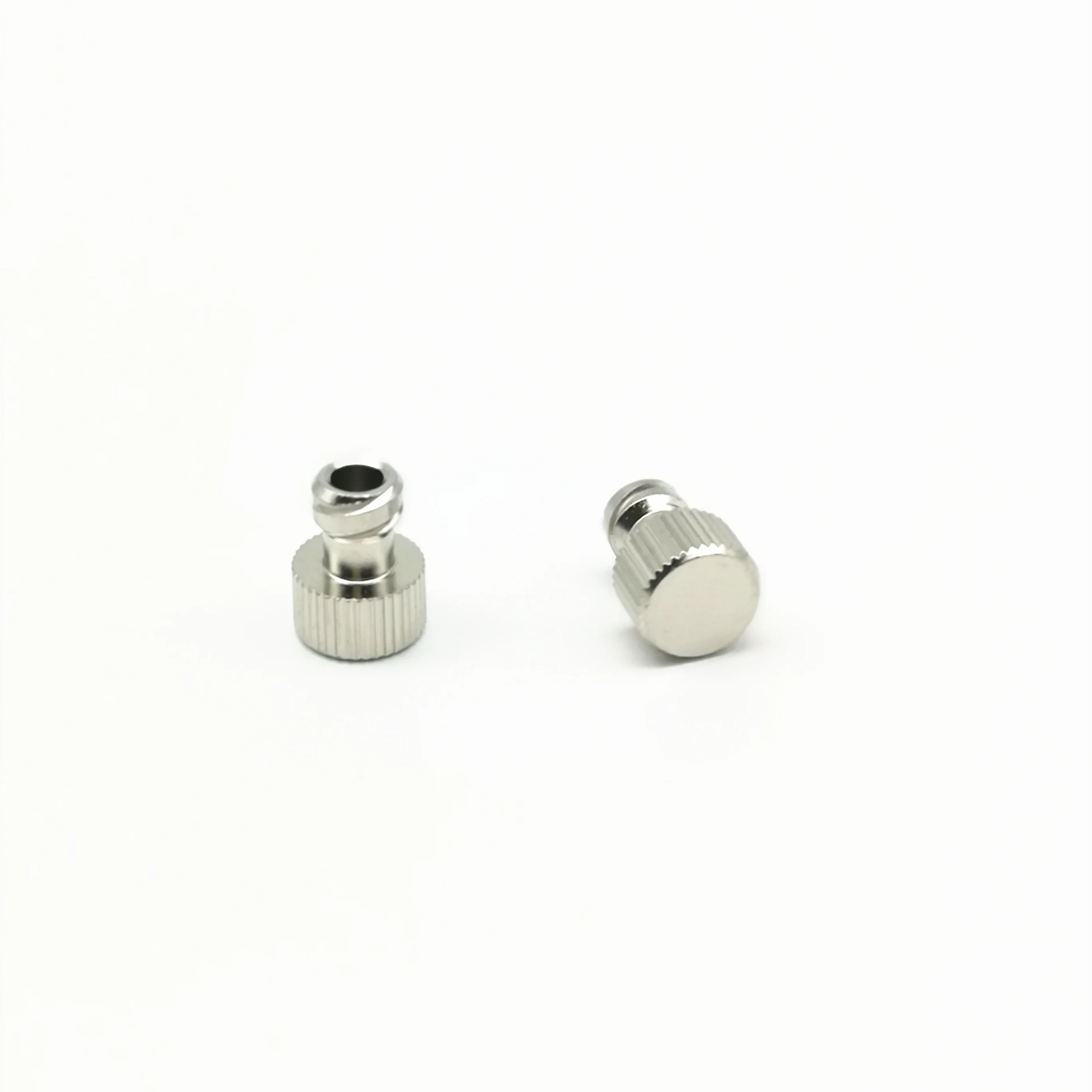 Metal Syringe Plug Nickel-plated Brass Adhesive Dispensing Guel Syringe Plug Female Luer Cap