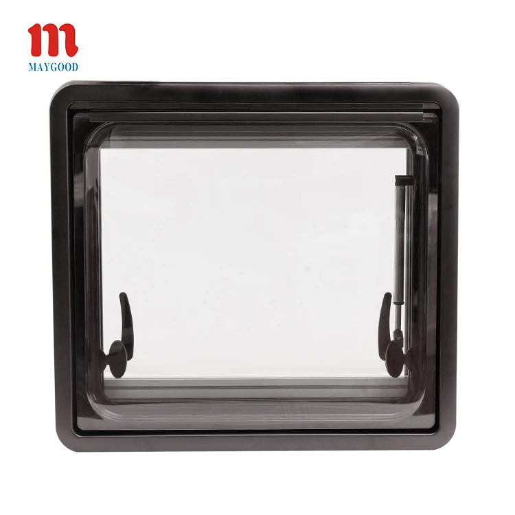 SX-R7.5 500X450mm Latest Style High Strength Plastic Frame Aluminum Caravan Window And Camper Parts Window