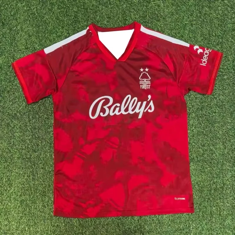2026-27 New Nottingham Forest Football Jersey Y2K Oversized Family Clothing T-shirt Daily Training Street Style Outfit Top