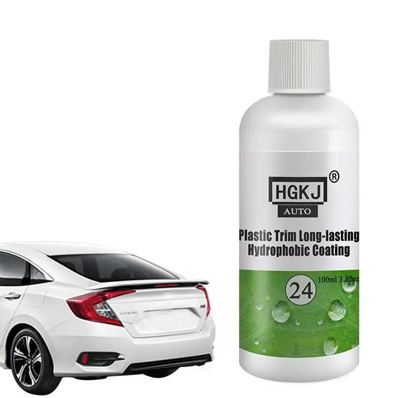 

Plastic Renovator 20/50/100ml Coating For Auto Plastic Rubber Repair Clean Restore Gloss Shine Seal Brighten Retread