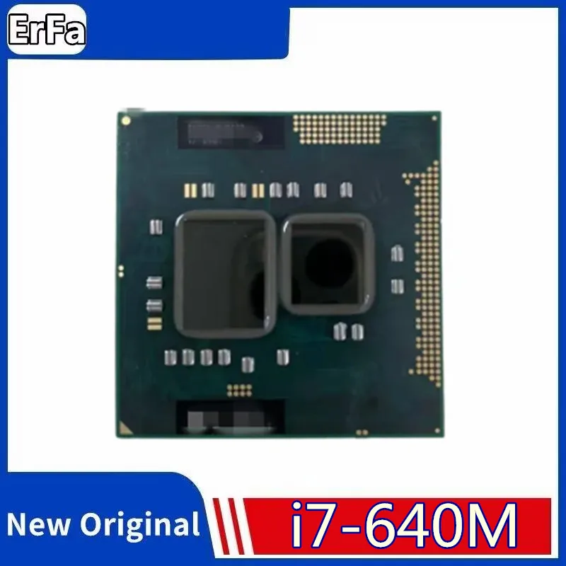 Core i7-640M Processor (4M Cache, 2.8GHz~3.46Ghz, i7 640M , SLBTN ) TDP 35W PGA988 Laptop CPU Compatible HM55 HM57 QM57