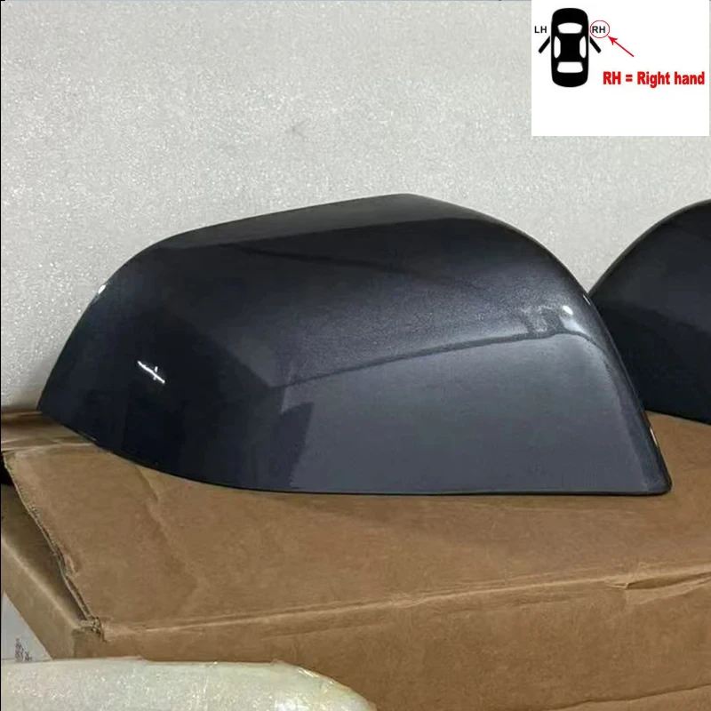 Hoge Kwaliteit Side Wing Achteruitkijkspiegel Cover Cap Voor Tesla Model 3 2017-2025 Highland Base Bracket Frame Bottom cover Vervanging