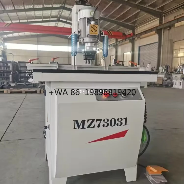 Door Lock Hole Hinge Boring Machine Cnc Single Heads Mini Portable Bench Drilling Machine Wood