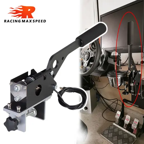 레이싱 게임용 PC 게임 SIM USB 핸드브레이크 G25/27/29 T500 FANATECOSW DIRT RALLY BLACK HB-02-BK