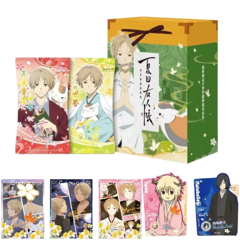 

Официальная подлинная серия «Книга друзей Нацуме», аниме-карты, персонажи манги, коллекция периферийных устройств, игрушечные карты, подарочная оригинальная коробка