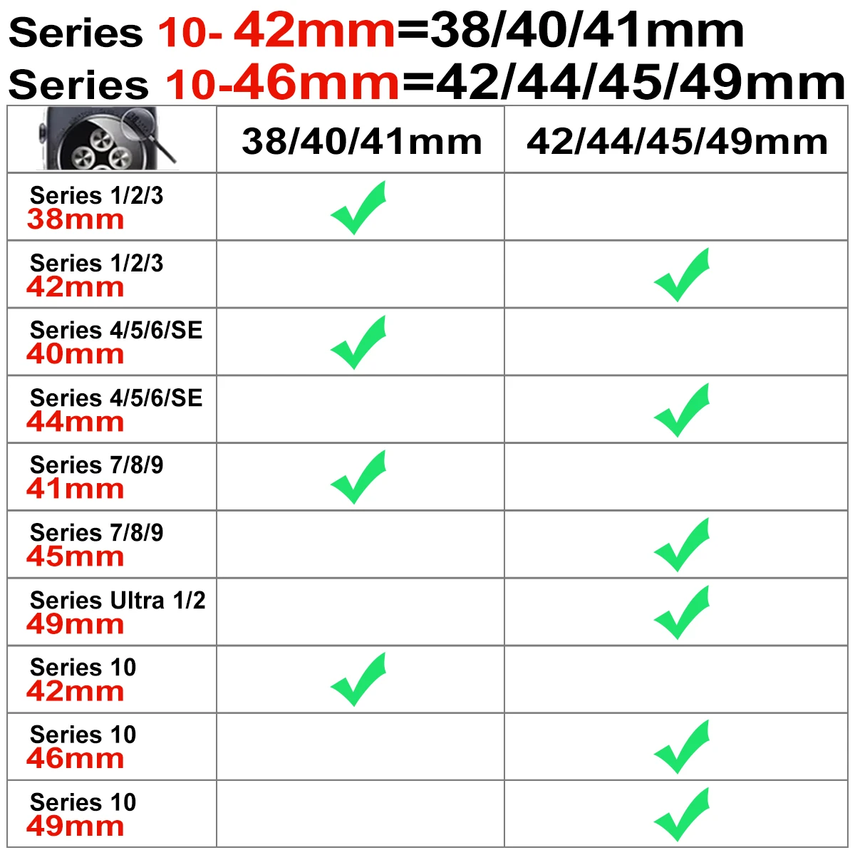 4 قطعة/المجموعة 14-16-18-20-22 مللي متر محول ل iWatch الترا 9 SE 8 7 6 5 4 3 2 الأشرطة عرض موصل ل أبل ساعة 49 45 44 42 41 38 مللي متر