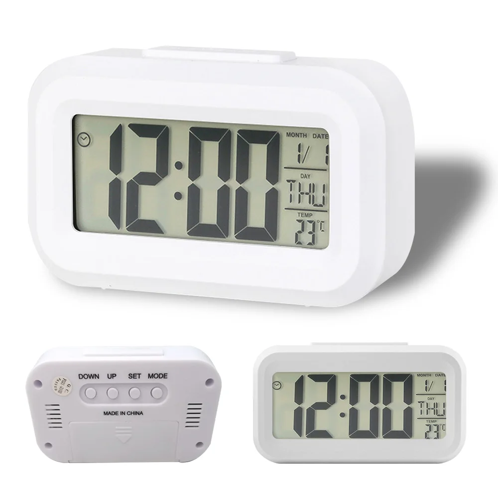 LED digital alarm clock timer alarm electronic digital alarm screen desktop clock used for daily household and office supplies