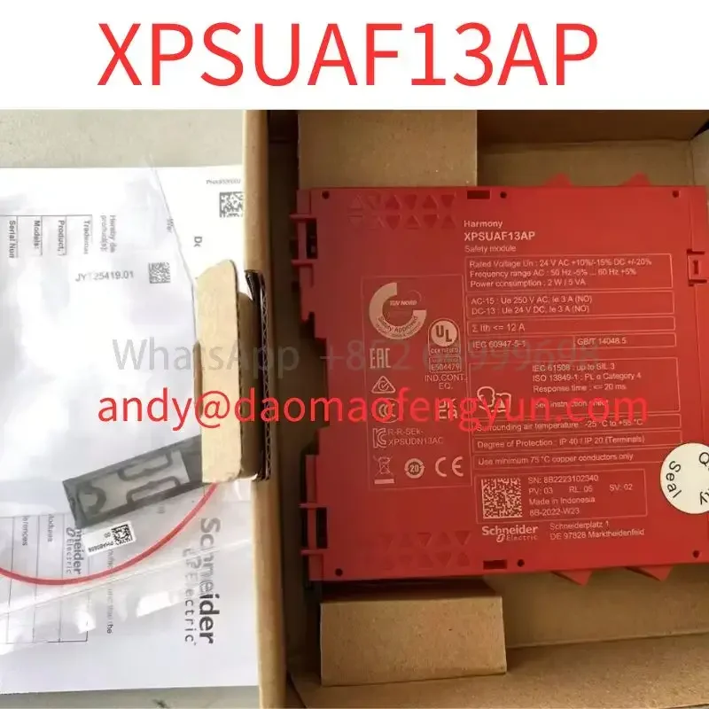 

Brand New Safety relay XPSUAF13AP