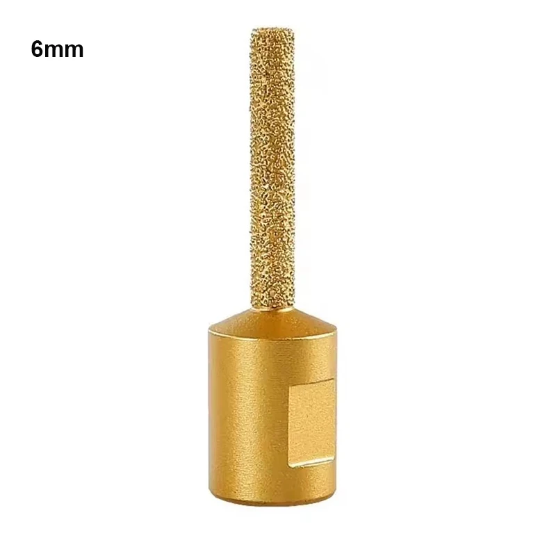M10 6-10-15mm Diamond Grinding Head Wear-resistant Brazing Diamond Angle Grinder Grinding Head Impact Resistant High Hardness