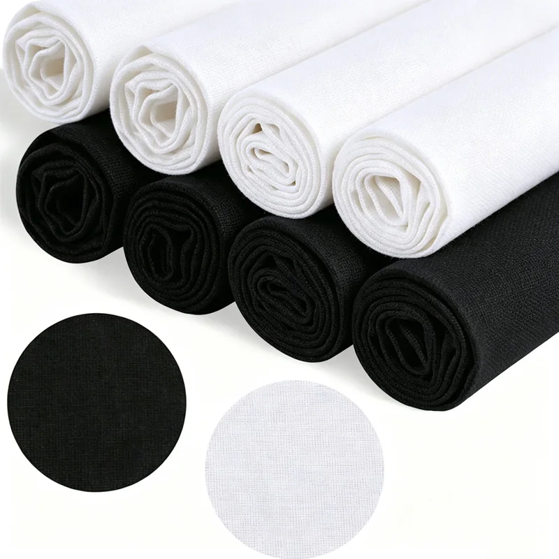 8 Pieces of 30X 30cm Linen Fabric, Handmade Fabric, Sewing Material, Cross-Stitch Fabric, Suitable for Hand Embroidery, Cross-Stitch, Needlework, Tie-Dye, Patchwork, and DIY Handmade Crafts