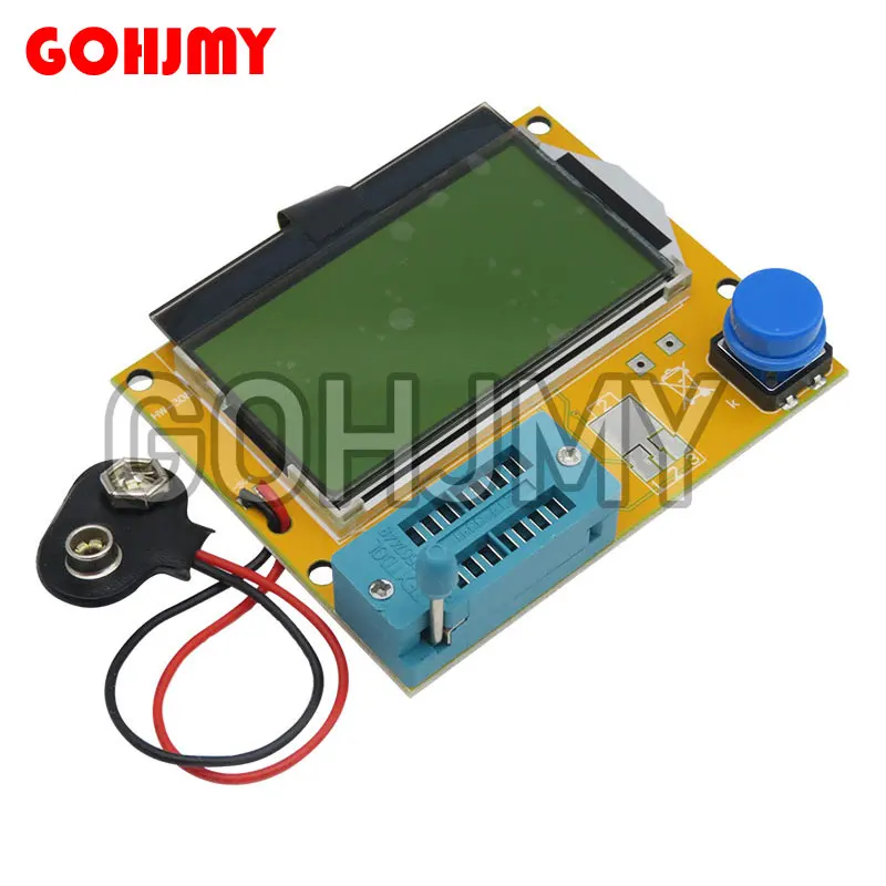 LCR-T4 Mega328 M328 Diode Triode Capacitance ESR Meter MOS PNP Transistor Tester LCD Display Transistors Diodes With Case Box