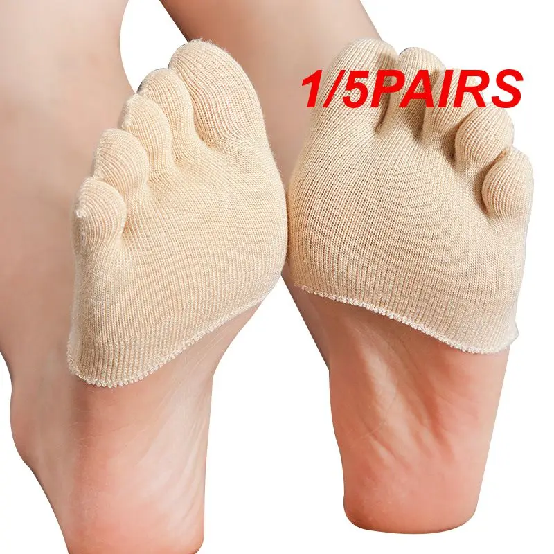 1/5PAIRS Relief Gel Pad Straighten Bent Toes Hallux Valgus Protector Adjustable Effective Solution Reusable Advanced Design