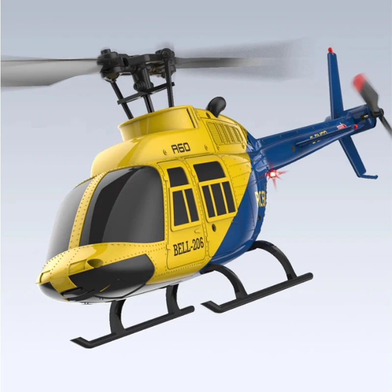 A60 RC Flugzeug Hubschrauber 2,4G 6-Aixs Gyroskop 6CH Höhe Halten Optischen Fluss GLOCK 206 MINI Fernbedienung hubschrauber Spielzeug Für