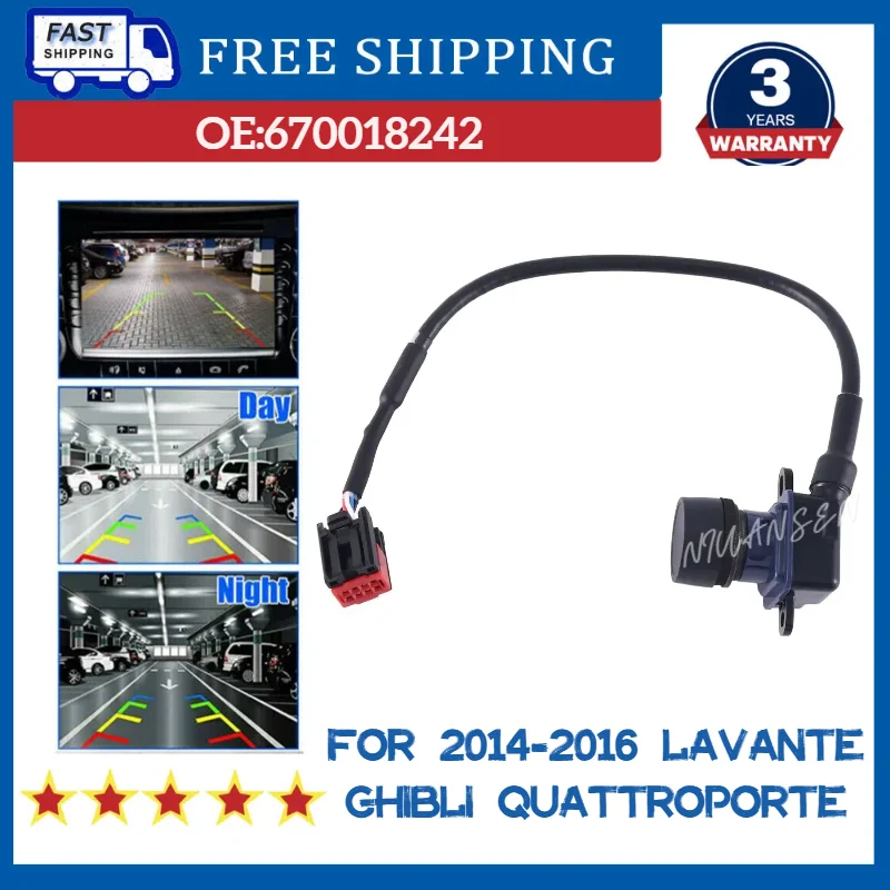 670018242 Nowa kamera cofania do Maserati Quattroporte Maserati Ghibli Levante 2014 2015 2016