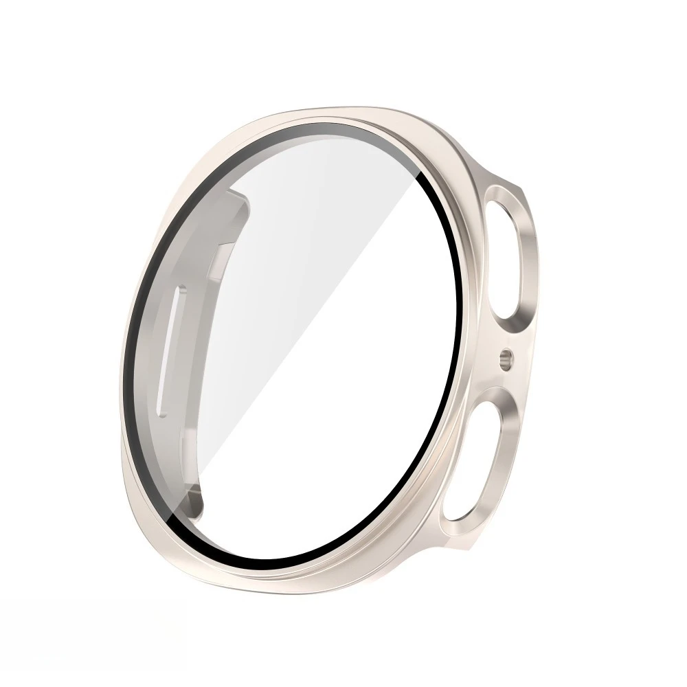Gehärtetes Glas + Hülle für Samsung Galaxy Watch 8 44 mm 40 mm, Voll-PC-Stoßstangenabdeckung, Displayschutzfolie Galaxy Watch 8Classic-Zubehör