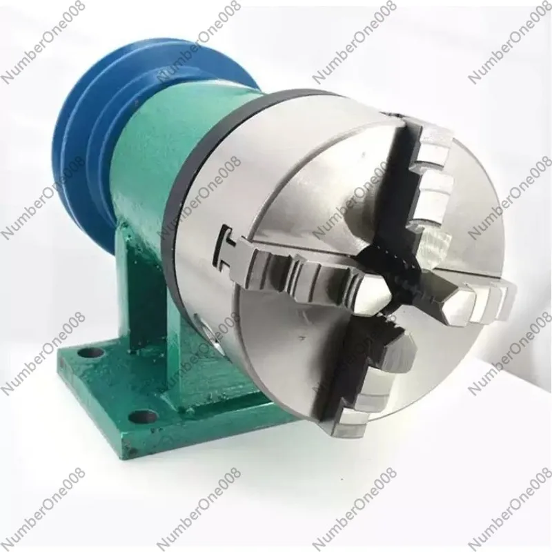 Self-made lathe spindle woodworking metal assembly bead machine three-claw four-claw self-centering chuck transformation set
