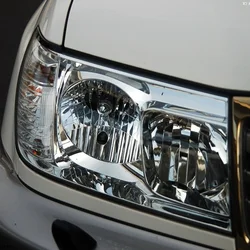 For Toyota Land Cruiser 2004 2005 2006 Car Headlight Cover Transparent Lampshade Caps Head Light Lamp Shell, Right