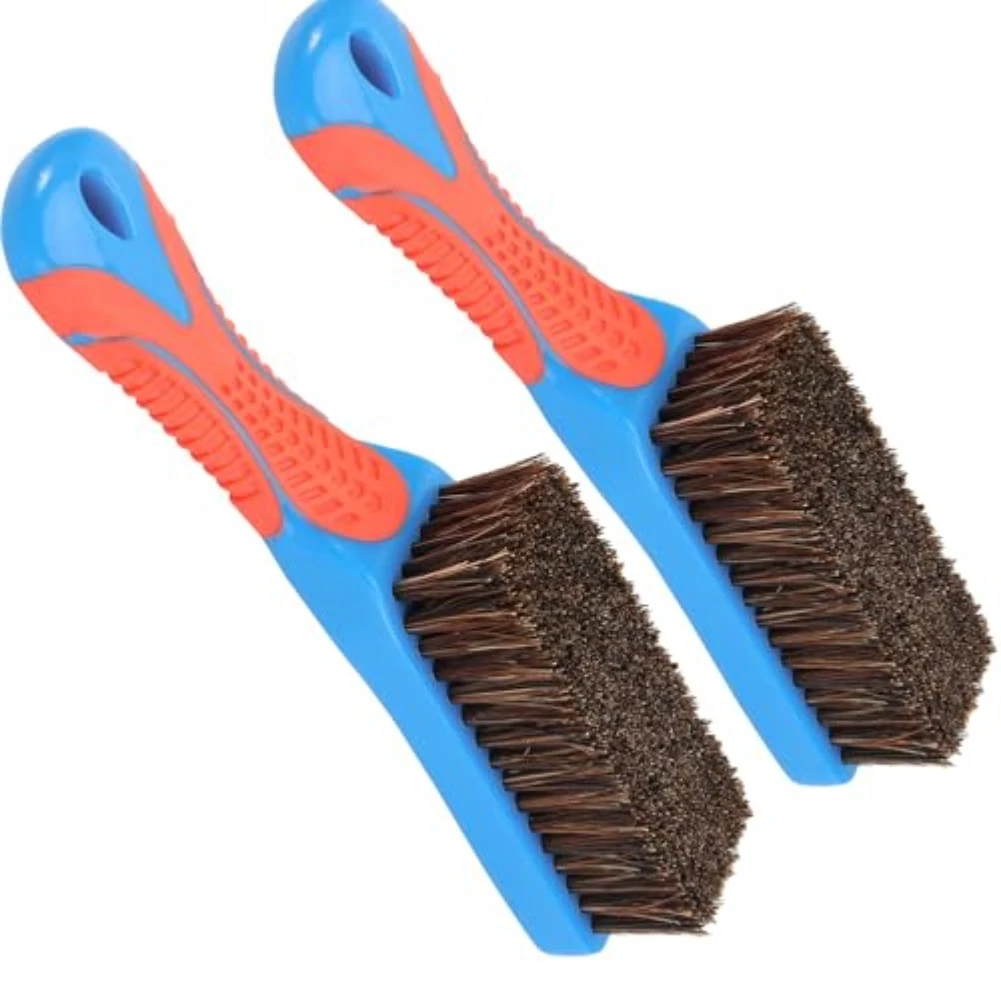 2Pcs Scrub Brushes Multifunction Portable Plastic Cleaning Brush For Kitchen Bathroom Fireplace And Stove Cleaning Tools - view 2