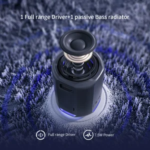 Bluetooth -Lautsprecher tragbarer Mlove P1, Bluetooth 5.3, RGB -Lichter, High Fidelity Compact Sound, TWS -Konnektivität 10 Hauptverkaufsredner Bluetooth Anvox - №2