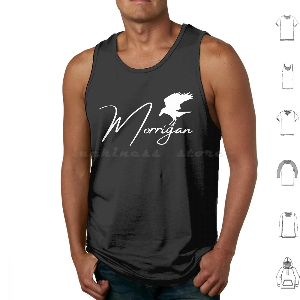 The Morrigan , Raven , Goddess Tank Tops Vest Sleeveless The Morrigan Goddess Raven Crow War God Pagan Druid Irish Scottish
