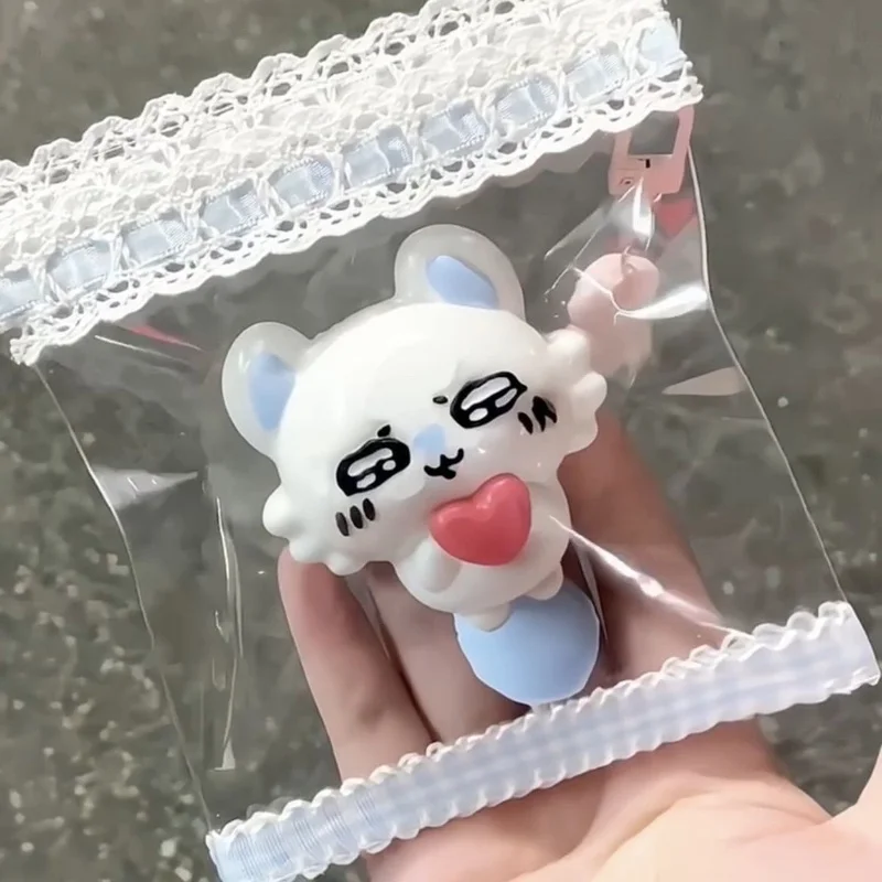 Lindo ratón de dibujos animados Chiikawa, juguete para apretar para aliviar el estrés, liberar emociones, rebote lento y aliviar el estrés, juguete para regalo de fiesta
