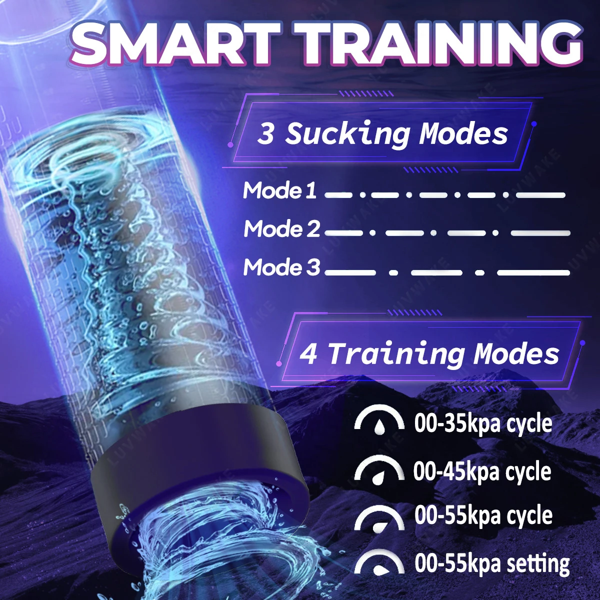 Electric Penis Pump IPX7 Waterproof Adult Sex Toys Dick Enlarger for Men Erection Penis Enlargement Masturbator Sex Toys for Men