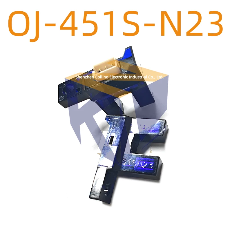 1pcs OJ456 OJ-451S-N23 56N23 Optical interruptor slot width 5mm dustproof single-sided fixing hole transmission switch
