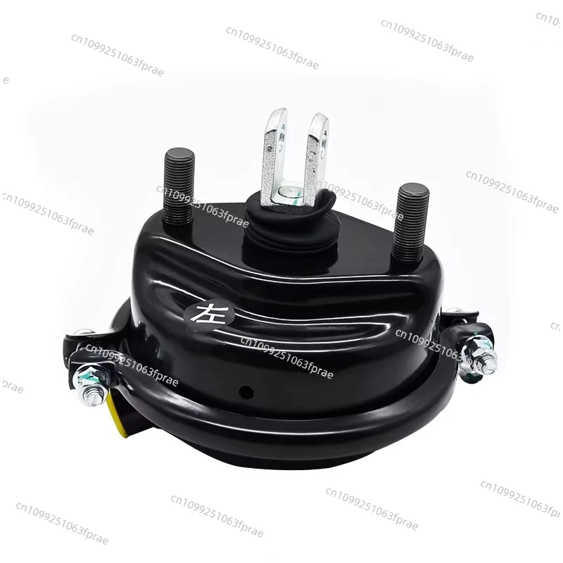 Front axle steering wheel brake pump, diaphragm brake chamber