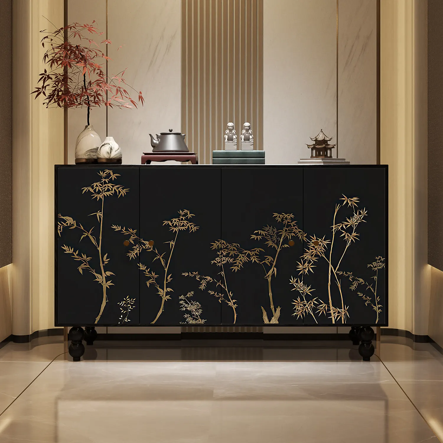 

Тумба для столовых приборов из массива дерева, чайный шкаф для гостиной, настенный шкаф для хранения.