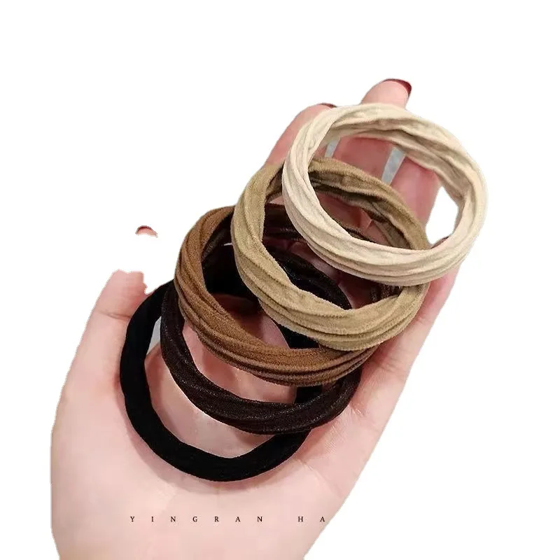 20pcs/set  Hair Loop Head Rope  Elasticity Seamless  Hair Ties  Hair Accessories for Women  Korean Version  Hair Band for Girls