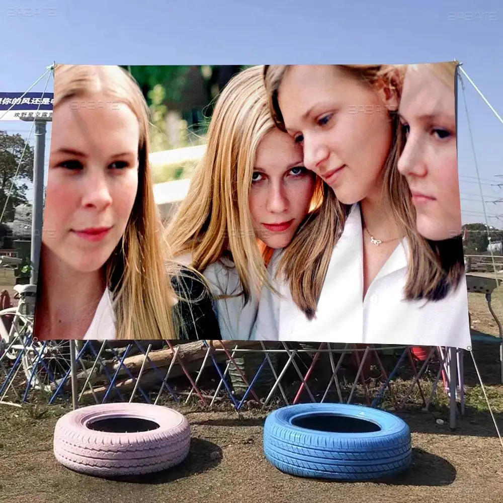 The Virgin Suicides Film Creative Pattern Hanging Flag Polyester Printed Banner Hand Pulled Flag