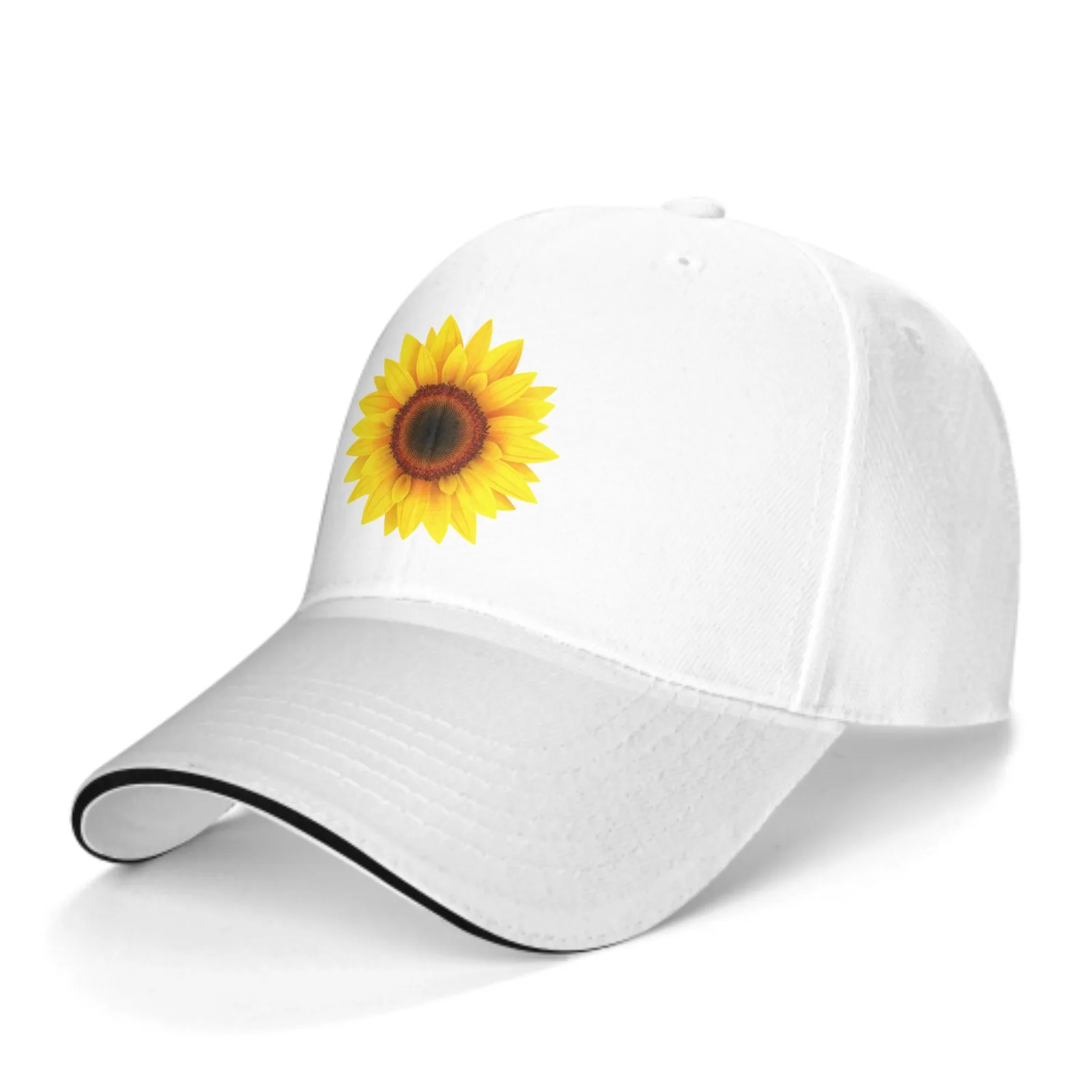 

Sunflower Baseball Caps Cotton High Quality Cap Men Women Hat Trucker Snapback Dad Hats Outdoor