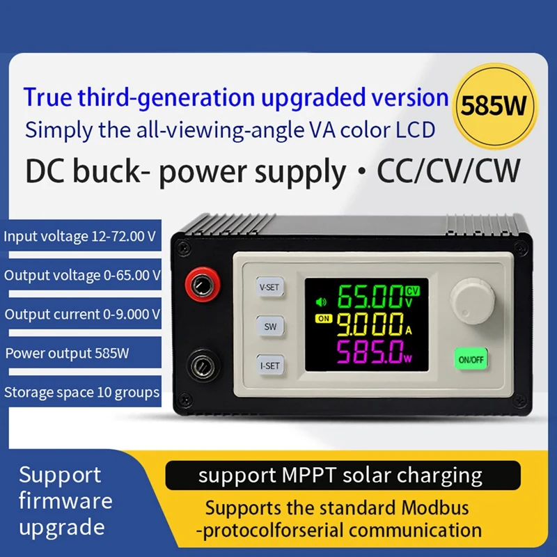 New CNC Adjustable DC Regulated Power Supply Constant Voltage & Current Step-Down Module