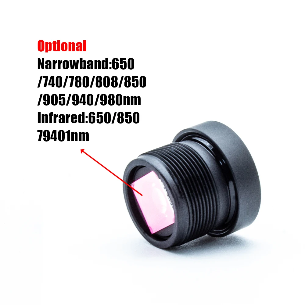 WGWK-4642 HD 8MP M12-vattinglens 2,4 mm brandpuntsafstand 1/2,8 "IMX415 voor industriële machine IP CCTV en beveiligingscamera