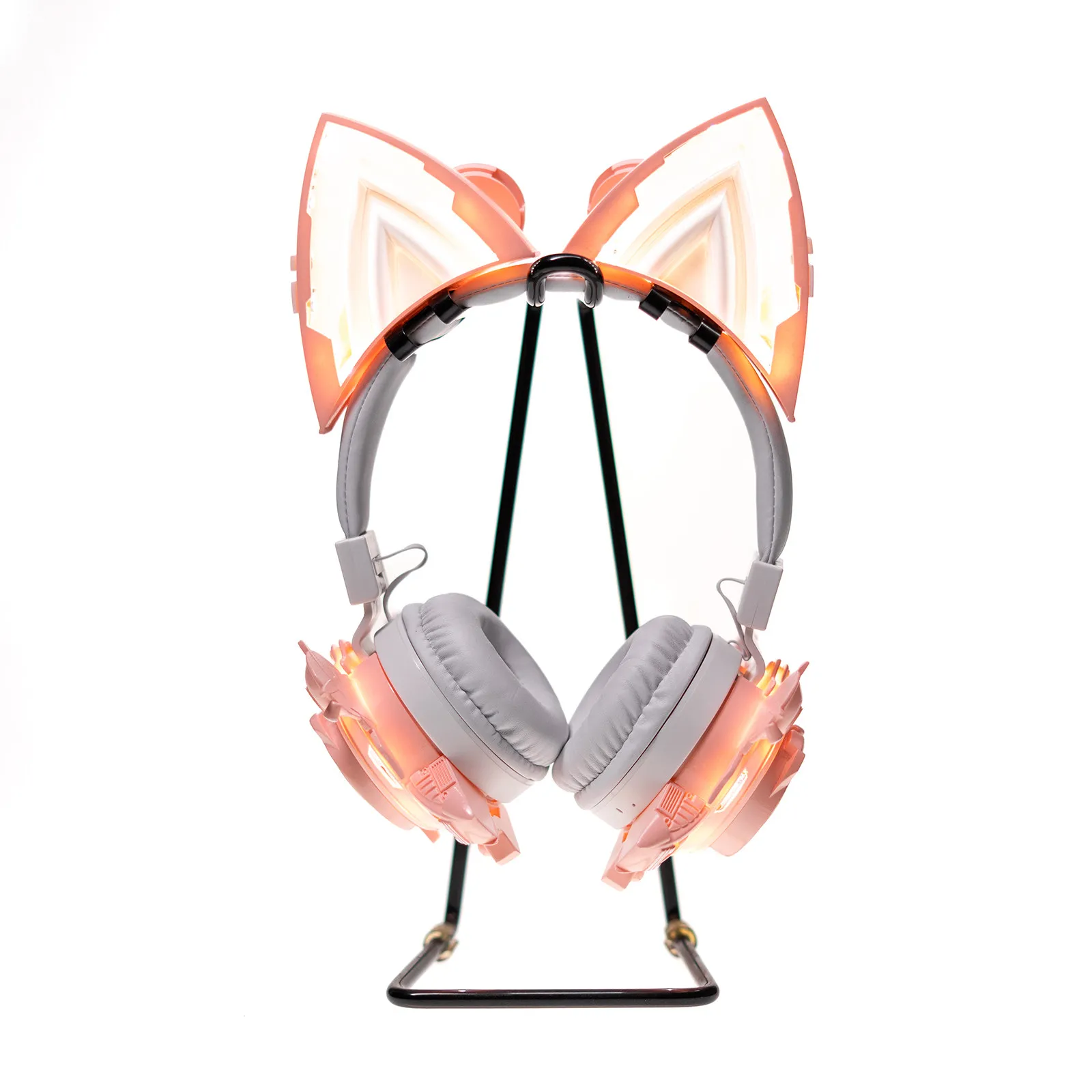 

Punk Headphone Ears Cosplay Prop Cyber Technological Pink Punk Headset Carnival Fancy Party Cosplay Props Xmas Gift