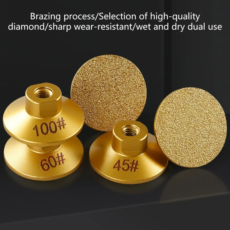 

3pcs 2inch Brazing Discs Diamond Grinding Cup Wheel for Various Applications in Household,Workshop,Construction Dropshipping