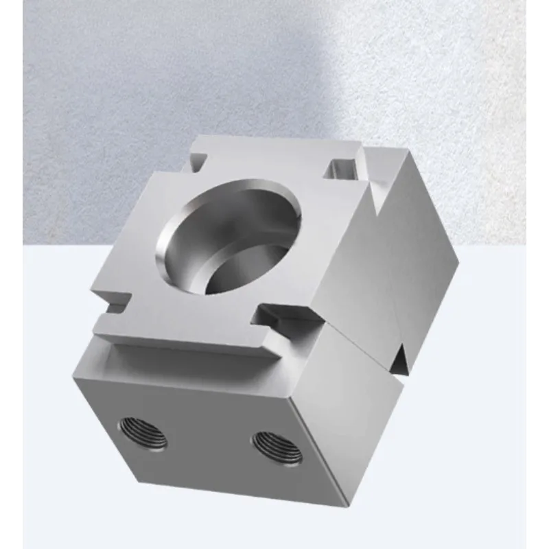 Precision Modular Single Bilateral Vise CNC Bench Vise OK Vise Wedge Clamps For Industrial Machining M6 M10 Clamps Vise