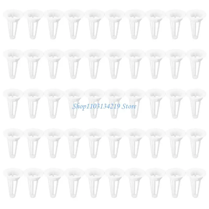N5KC 50 Pcs Garden Grow Baskets Hydroponic Plant Growth Cultivation Tools Home Indoor Gardening Gadget Set Practical
