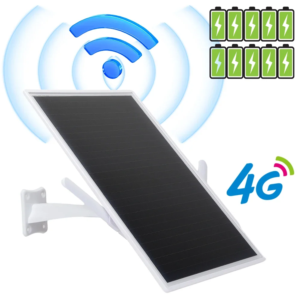 Outdoor Wireless Sim Card Router 4g Lte Wifi Router With Solar Panel Mini Ups 15w For Farm