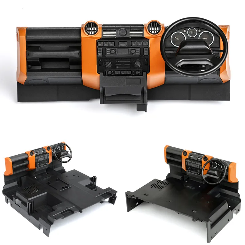 

Defender Right-hand Drive Center Console Interior Modification Parts for 1/10 RC Crawler Car Traxxas Defender RD110 RD90 Upgrade