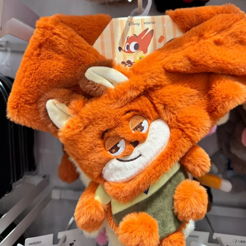 

MINISO Zootopia Judith Nick Plush Scarf Winter Panther Officer Warm Scarf Toy for Movie Fans And Collectors