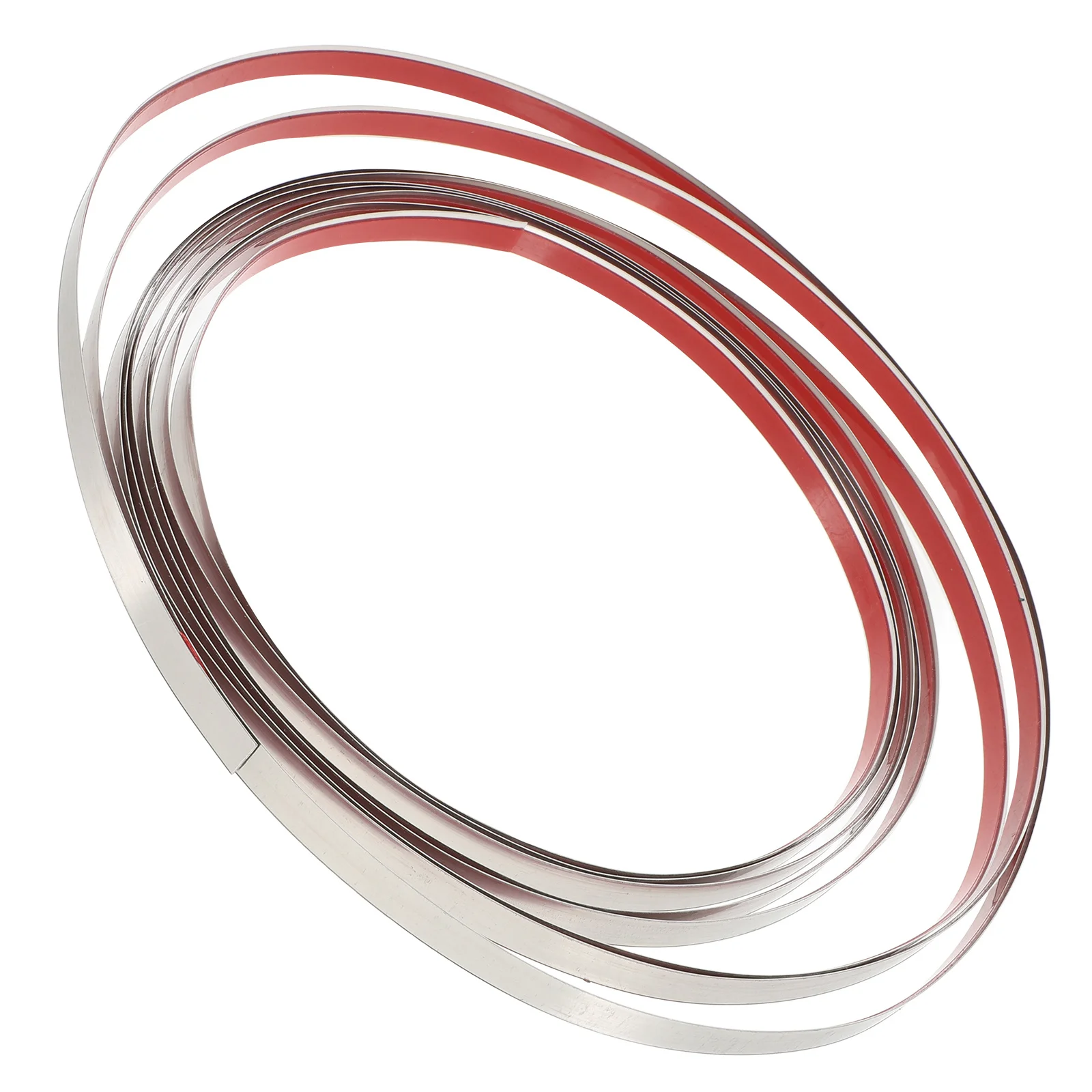 

1 Roll Stainless Steel Peel Stick Edge Trim Self Adhesive Wall Ceiling Molding for Kitchen Bathroom Living Room Modern Durable