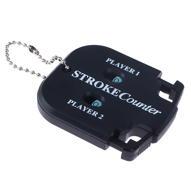 

1 шт., мини-удобный счетчик очков для гольфа, счетчик очков, два цифры, хранитель очков с брелоком, учебные пособия по гольфу