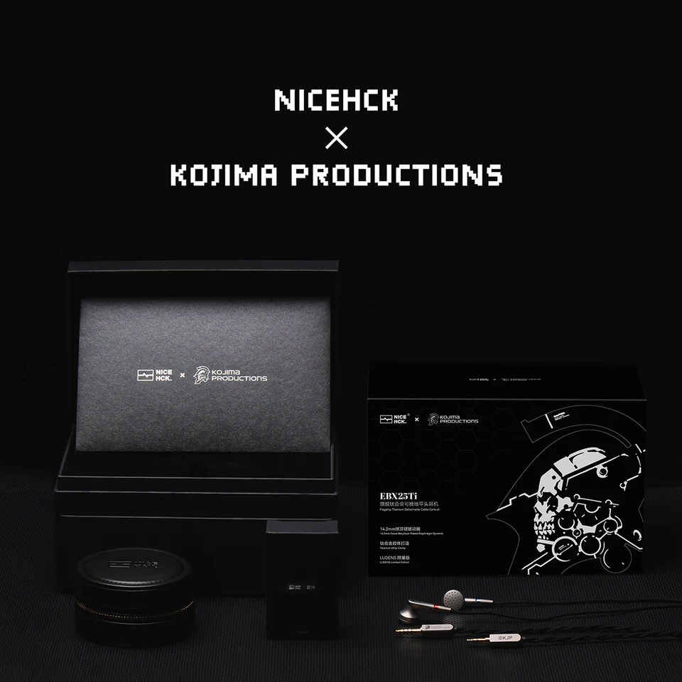 NICEHCK EBX25Ti LUDENS 限定版 限定版 LUDENS NICEHCK EBX25Ti