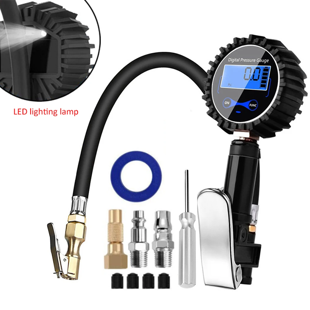 

new Digital Tire Inflator Pump Car Air Compressor Smart Digital Tire Pressure Detection Auto Tire Pump for Car Bike Motorcycle