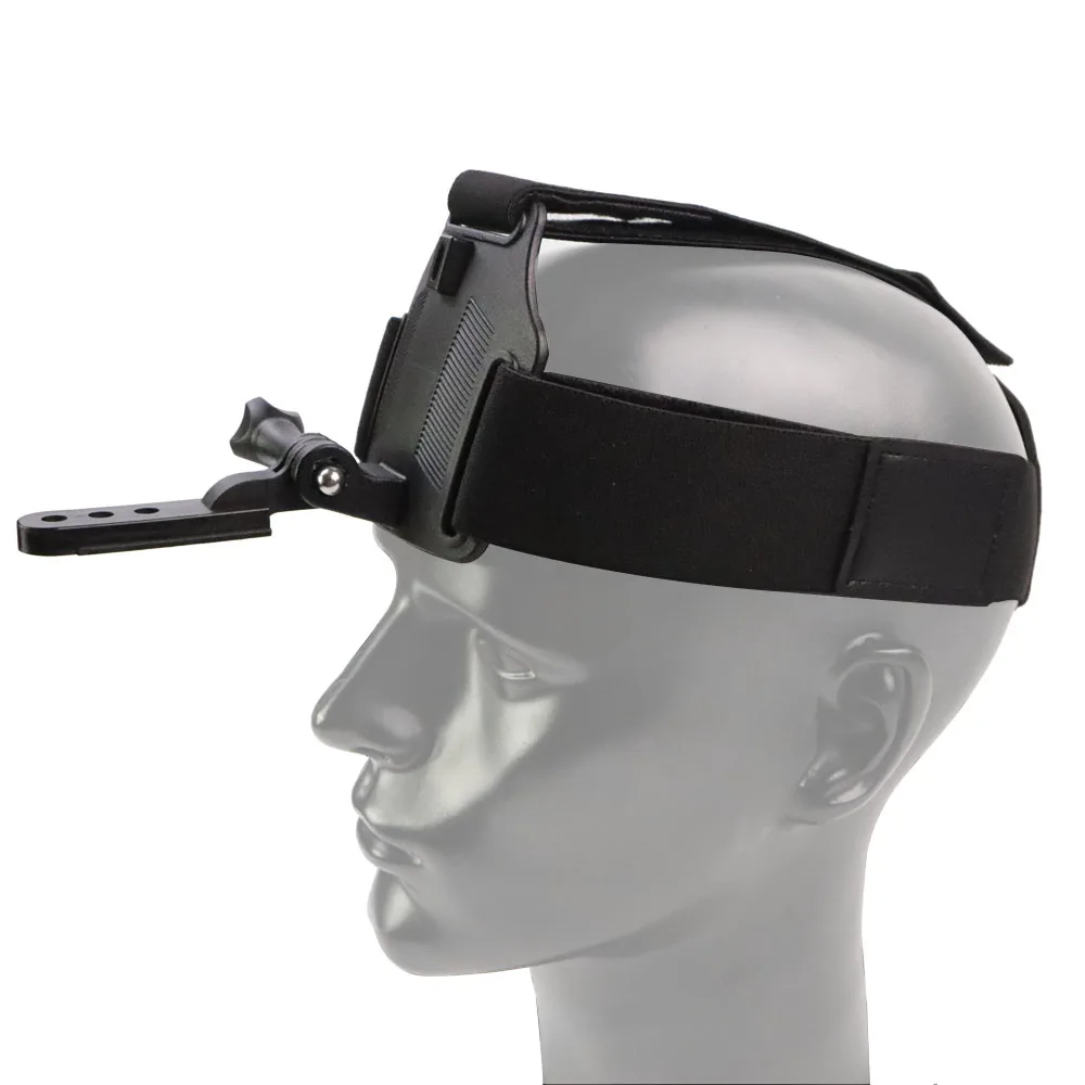 BOOIU Elastic Headband Mount for Sports Cameras And Night Vision Devices Outdoor Photography Compatible Accessory