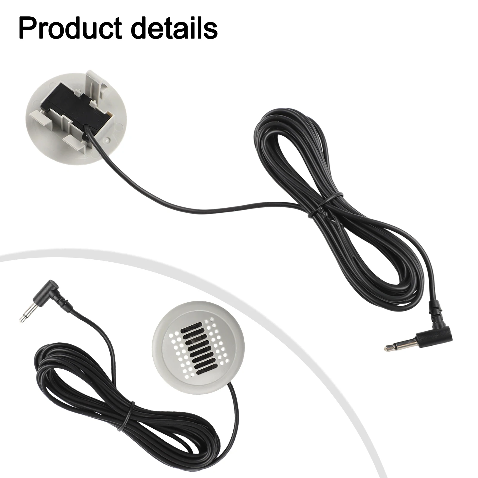 Car Audio Setup OEM Number 7H5857155A Quick Installation Wear-resistant Materials Car Audio Wired Microphone For Vehicles