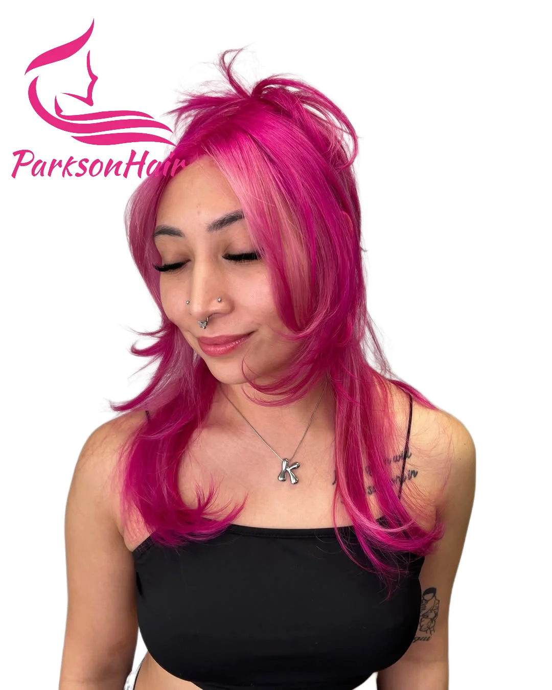 الأرجواني الوردي خصلات الشعر المستعار الإنسان مستقيم 13x4 13x6 الدانتيل الجبهة الباروكات قبل قطعها 100% شعر الإنسان الملونة الدانتيل الباروكة الأمامية للنساء