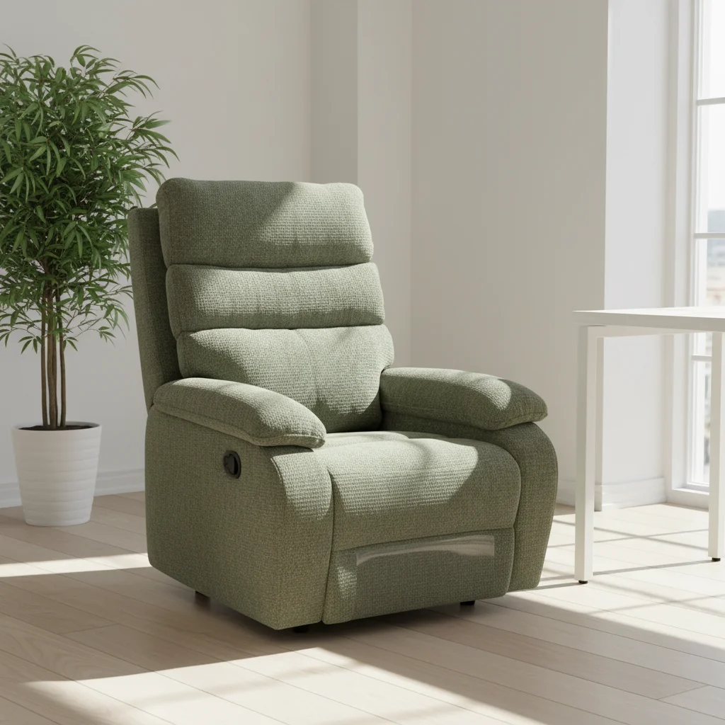 First Class Space Capsule Single Lazy Sofa Living Room Leisure Reclining Rocking Chair Electric Function Fabric 360-degree Swing